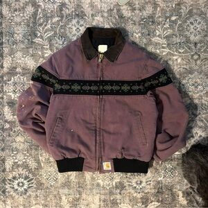 Vintage Carhatt Aztec Jacket (Large)